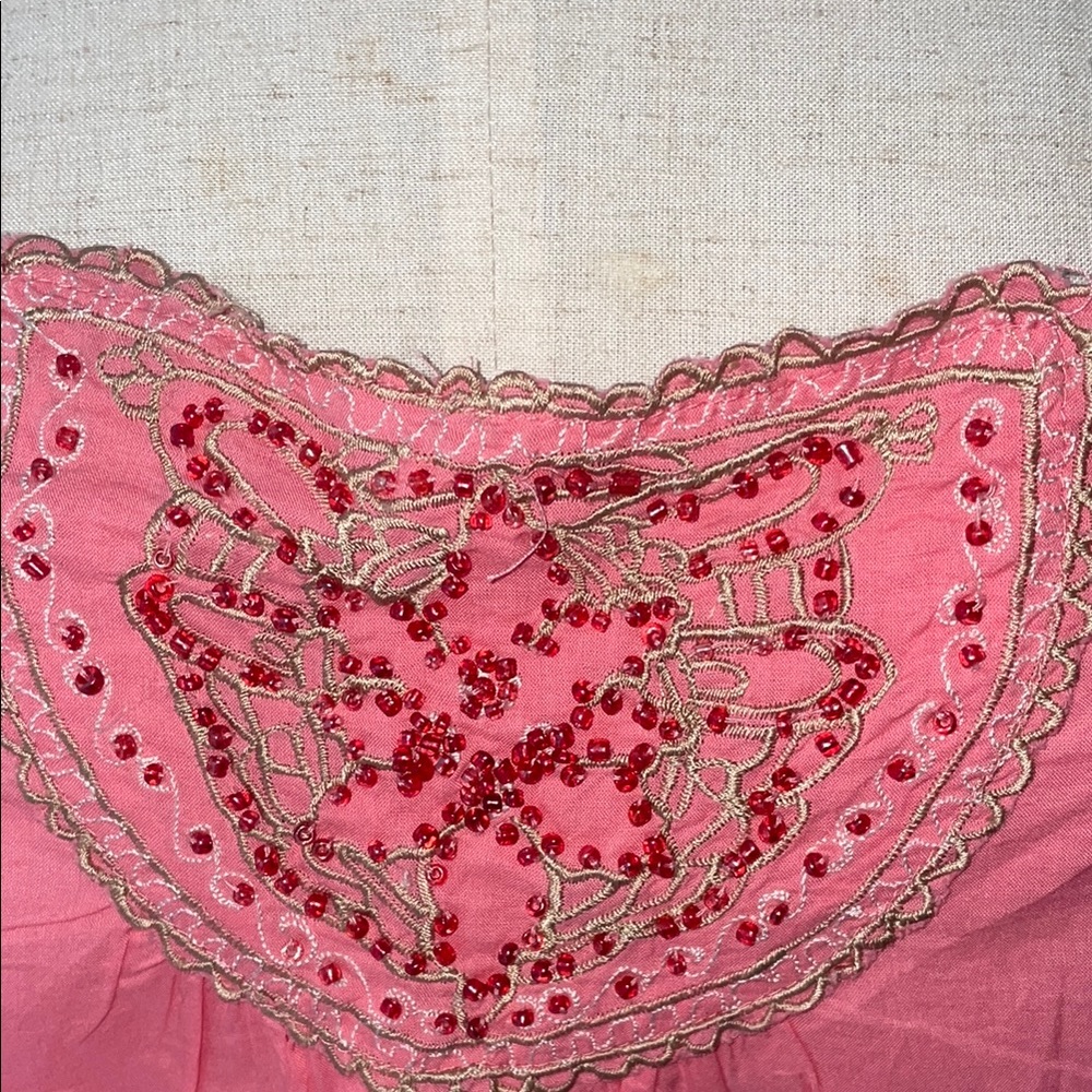 🌸Coral  Embroidered Women's Top🌸 - Picture 9 of 9